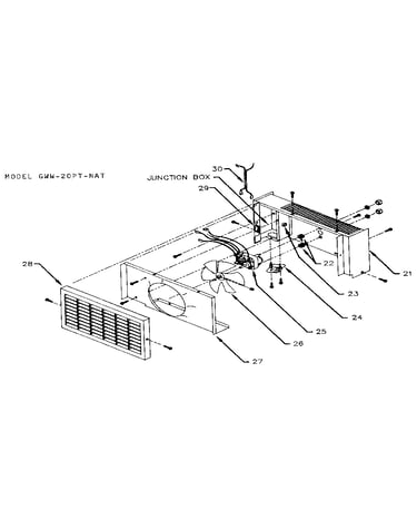 Blower kit 1591 (9fg41-opt. fan accessory)