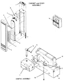 Cabinet and body assembly