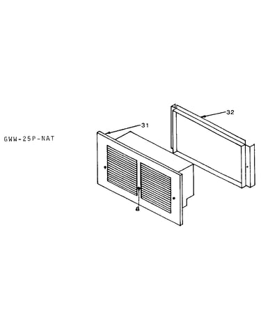 Rear outlet kit 1593 (9rd16-rear discharge kit)
