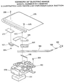 Door lock section