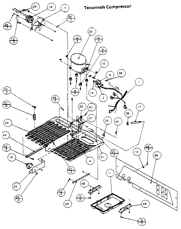 TECUMSEH COMPRESSOR