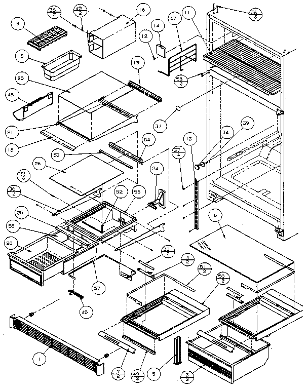 Shelves and accessories