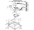 Kenmore 11082872730 machine base diagram