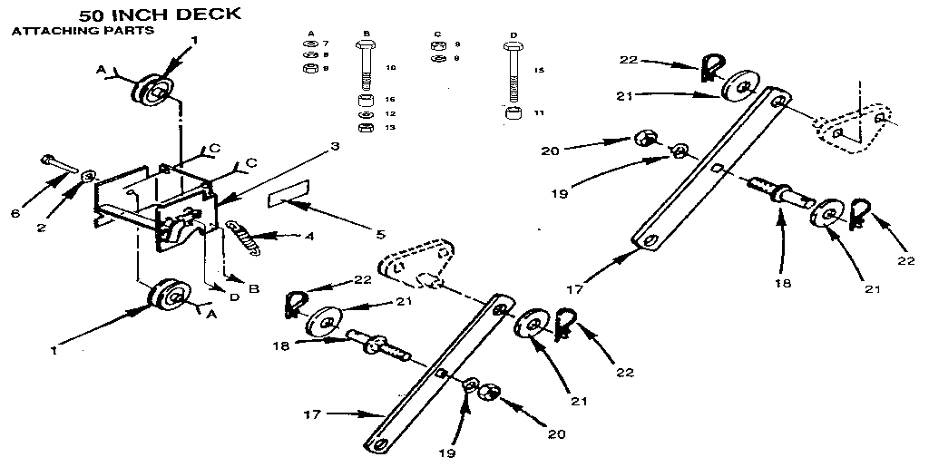 Attaching parts
