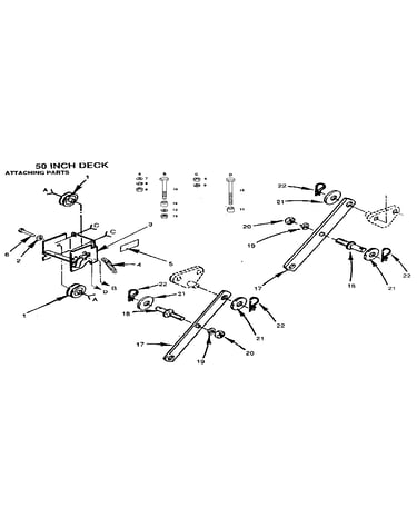 Attaching parts