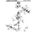 Tecumseh TC300-3104 replacement parts diagram