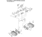 Craftsman 536885420 track assembly diagram