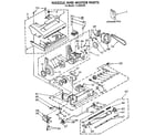 Kenmore 1163966184 nozzle and motor diagram