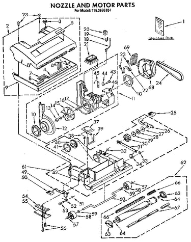 Nozzle and motor