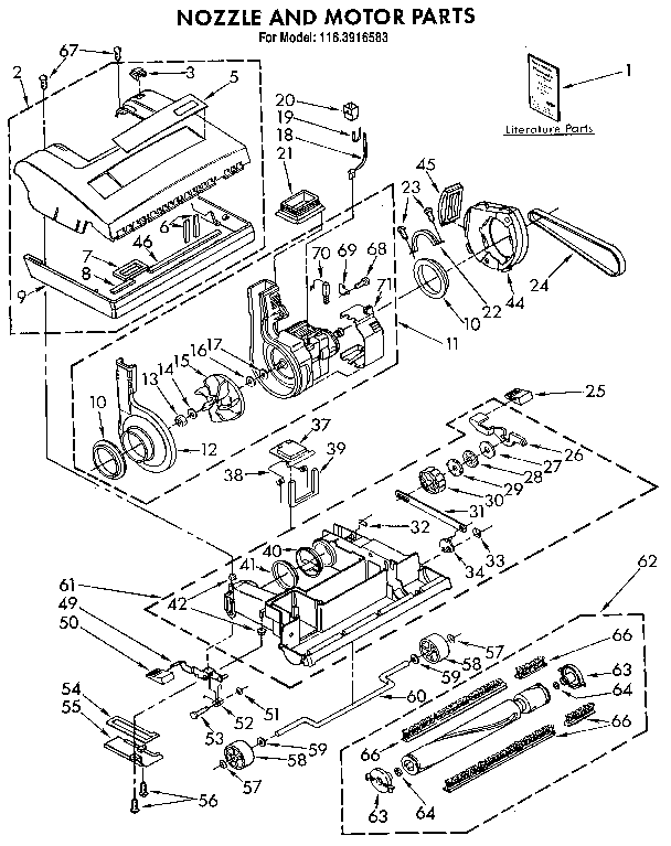 NOZZLE AND MOTOR