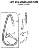 Hose and attachment
