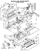 Nozzle and motor
