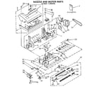 Kenmore 1163926583C nozzle and motor diagram
