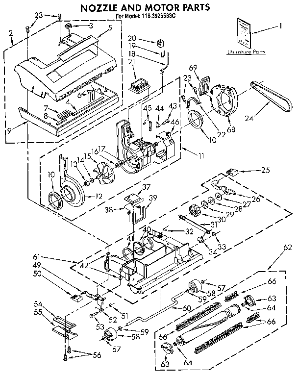 NOZZLE AND MOTOR