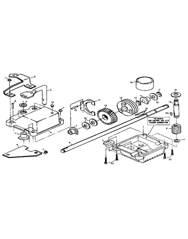 Gear case assembly