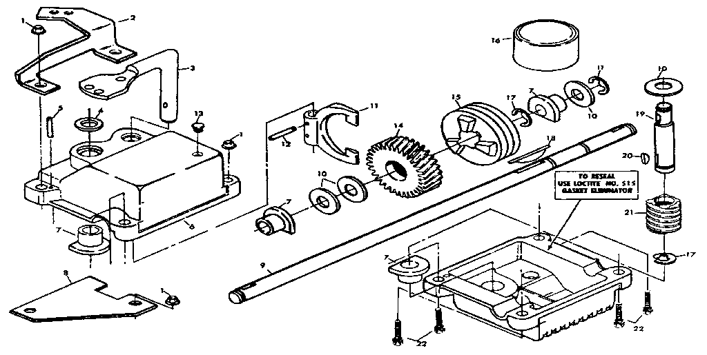Gear case
