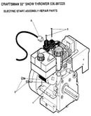 Electric start assembly repair