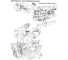 Craftsman 536887220 motor mount frame diagram