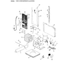 Jenn-Air JRSD246B/MBQ81C unit compartment & system diagram