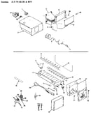 Ice maker & bin