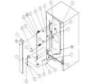 Amana 85171-P1117102W cabinet diagram
