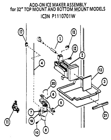 Icemaker-ic3n p1110701w