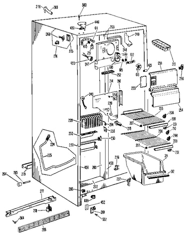 Freezer section