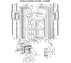 GE TFX22RMD doors diagram