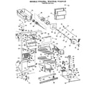 GE TFX27FLN freezer section diagram