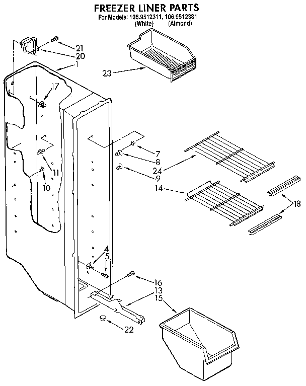 FREEZER LINER