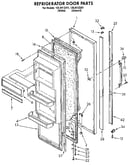 Refrigerator door