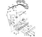 Kenmore 1069412311 control parts diagram
