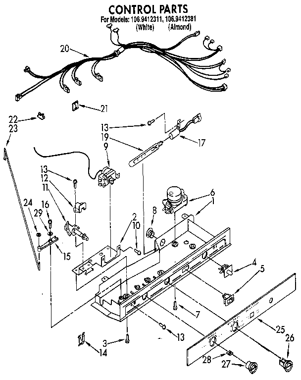 Control parts