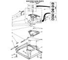 Kenmore 11091110110 machine base diagram