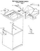 Top and cabinet