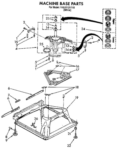 Machine base