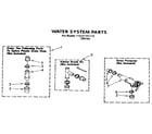 Kenmore 11091121110 water system diagram