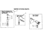 Kenmore 11082467740 water system diagram