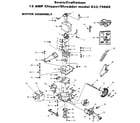 Craftsman 83379985 motor assembly diagram