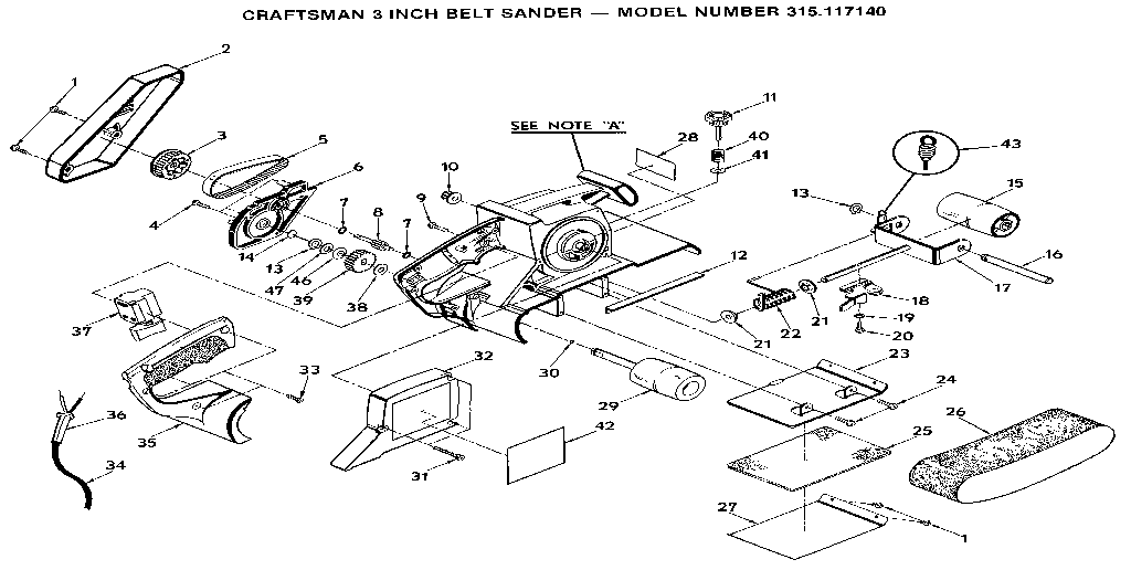 Gear and platen assembly