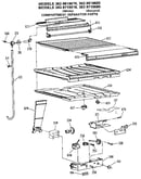 Comparment separator/divider block