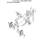 Craftsman 917298351 wheel and depth stake assembly diagram
