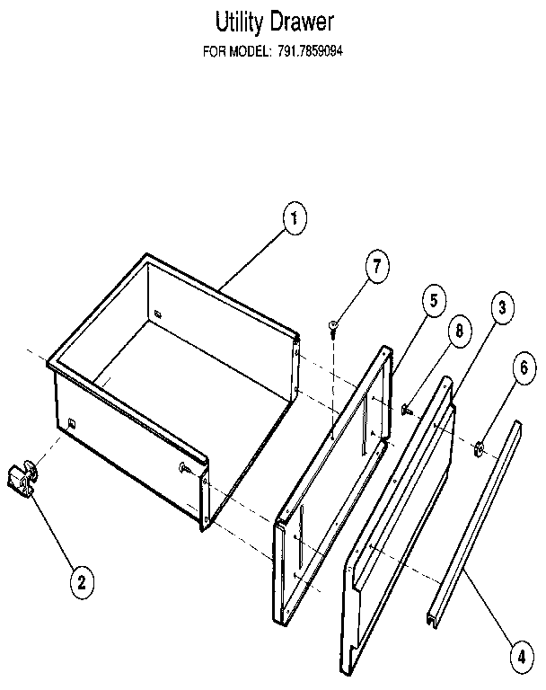Utility drawer