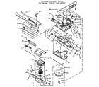 Kenmore 86032766 vacuum cleaner diagram