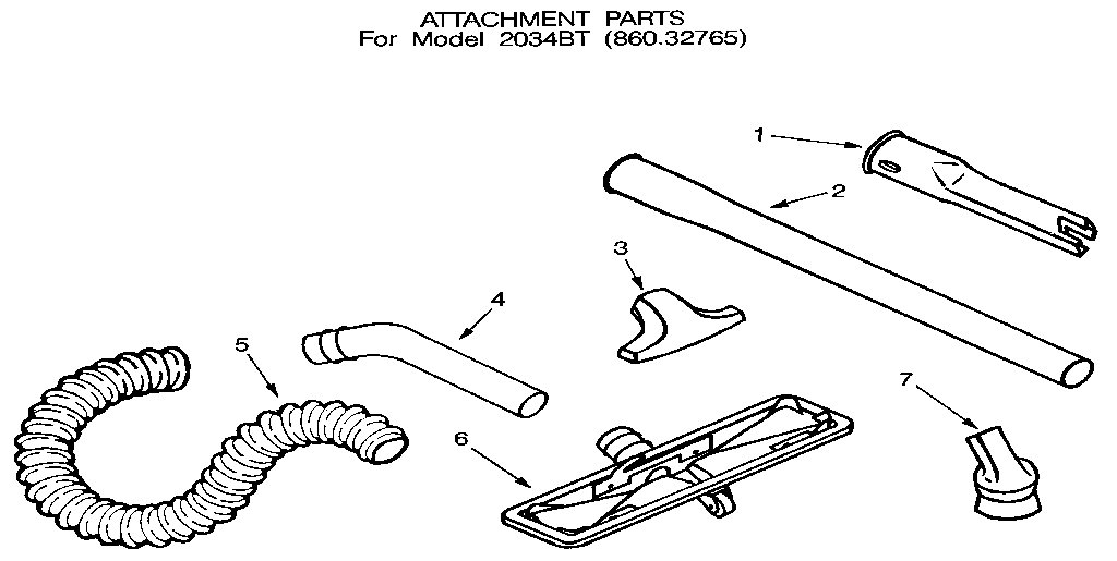 Attachment parts