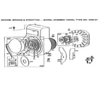 Briggs & Stratton 130202-3280-01 flywheel assembly diagram