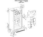 Kenmore 3639616715 cabinet parts diagram