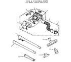 Eureka 6885A attachment parts diagram