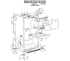 Kenmore 3639715709 cabinet parts diagram