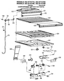 Comparment separator/divider block